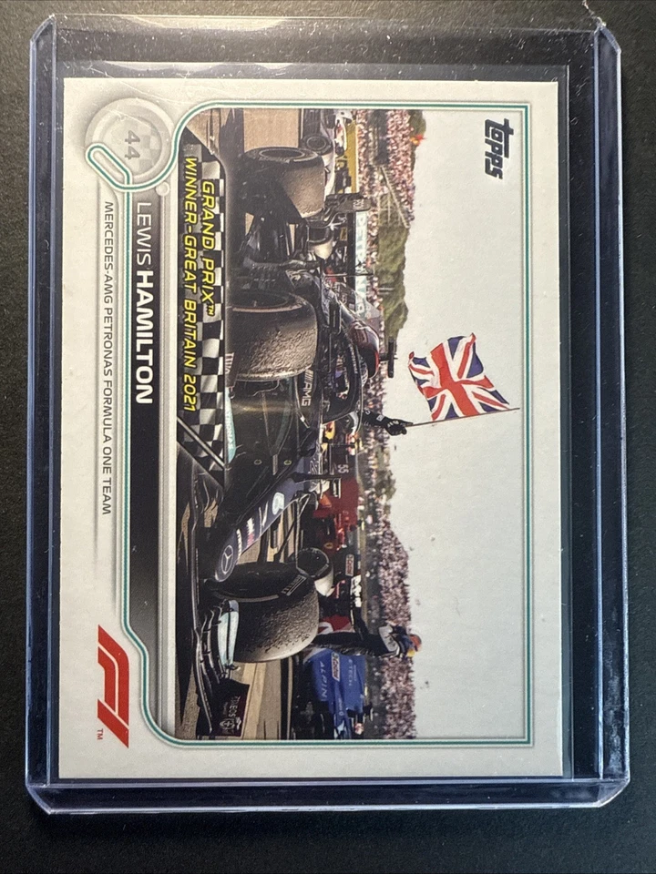 2022 Topps Formula 1 - Grand Prix Winners #160 Lewis Hamilton - Image 2 of 3