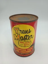Trans Master Seal-sure Transmission Sealer Metal Tin Oil Can Full Never Opened 