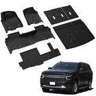 Floor Mats & Cargo Mat for Chevy Suburban 2021-2026 8-Seats Custom Floor Liners