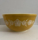 Vintage Pyrex 403 Butterfly Gold Mixing Bowl 2.5 Q