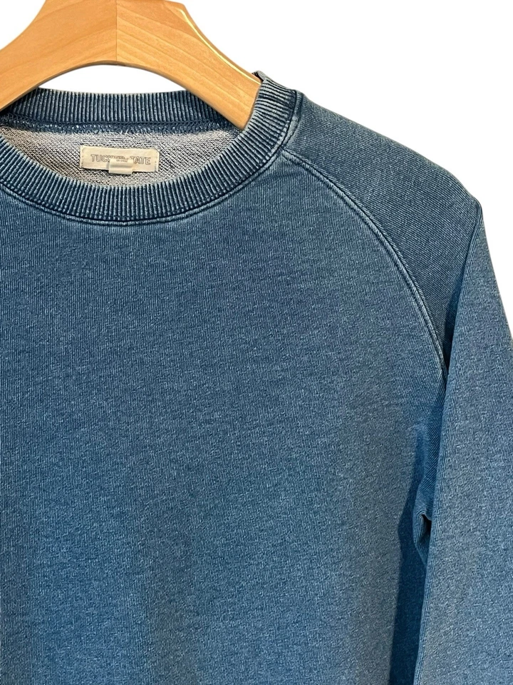 Sudadera Tucker + Tate Niñas Talla XXL 18/20 Azul Cuello Redondo Manga Larga Suéter Foto 3 de 4