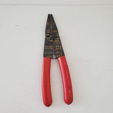 Gardner Bender GS-70 Wire Stripper Crimper Cutter Tool Red Handles Made in USA