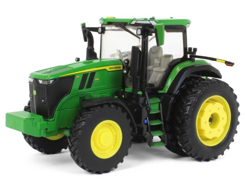 Tracteur miniature John Deere 7R 330 ERTL idéal pour vitrines de collectionneurs