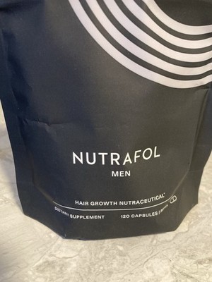 4 month supply of Nutrafol Men Hair Growth Combination and DHT Inhibitor 