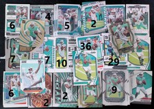 (143) CARD BASE INSERT LOT Tua Tagovailoa Miami Dolphins Football NFL