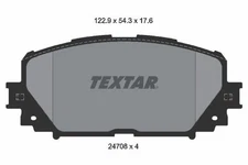 Textar Front Brake Pads Set For Daihatsu Toyota Charade Corolla Ractis Verso S Y