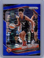 2025 Panini Prizm WNBA #86 Bria Hartley Blue Pulsar Prizms #/199