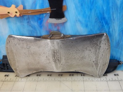 Vintage Double Bit Axe Head, - COLLINS LEGITIMUS  2-1/2 Cruiser 2-1/4'' Eye