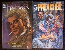 HELLBLAZER e PREACHER ed. MagicPress Vertigo 17 volumi OTTIMI !!