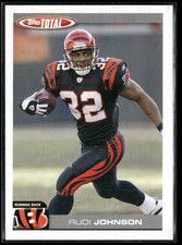 2004 Topps Total #170 Rudi Johnson Silver
