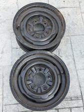 Pair 1948-52 Ford Truck Wheels 15x5.5 5x5.5 Lug Kelsey Hayes Riveted Center