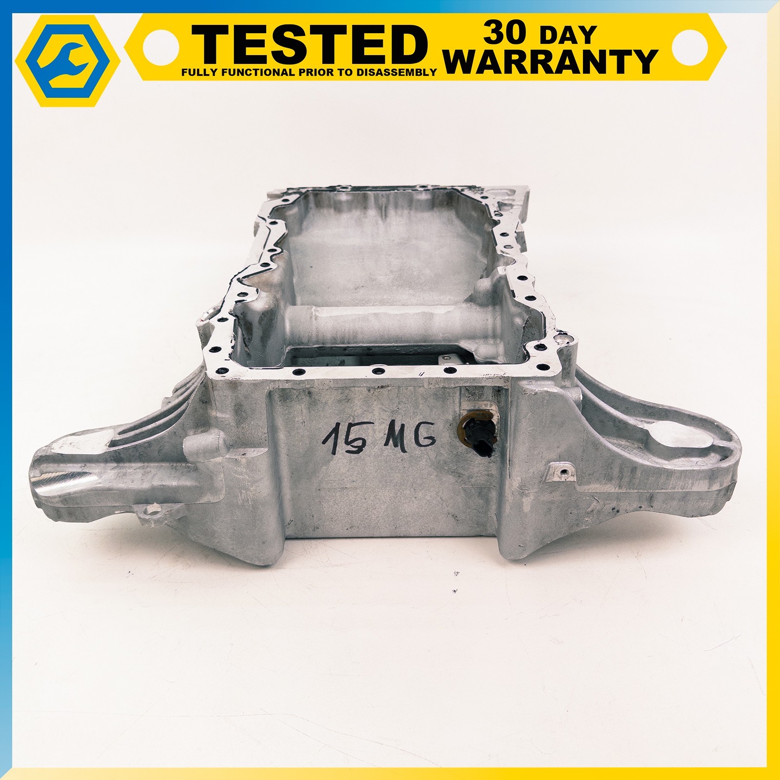 14-24 MASERATI GHIBLI QUATTROPORTE 3.0L V6 ENGINE MOTOR LOWER OIL PAN OEM