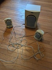 Altec Lansing AVS300 Multimedia Computer Speaker System Works Tested