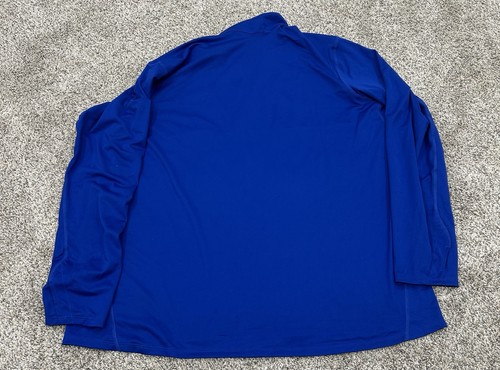 ✅ Pullover Nike Dri-Fit 1/4 Cremallera NBA Performance Detroit Pistons Azul Hombres 3XL 💯 - Imagen 2 de 8
