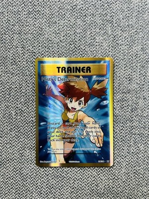 Misty's Determination 108/108 Holo Full Art XY Evolutions Pokemon
