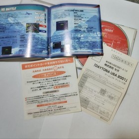 Daytona USA 2001 Dreamcast with Spine Card and Manual Japanese version