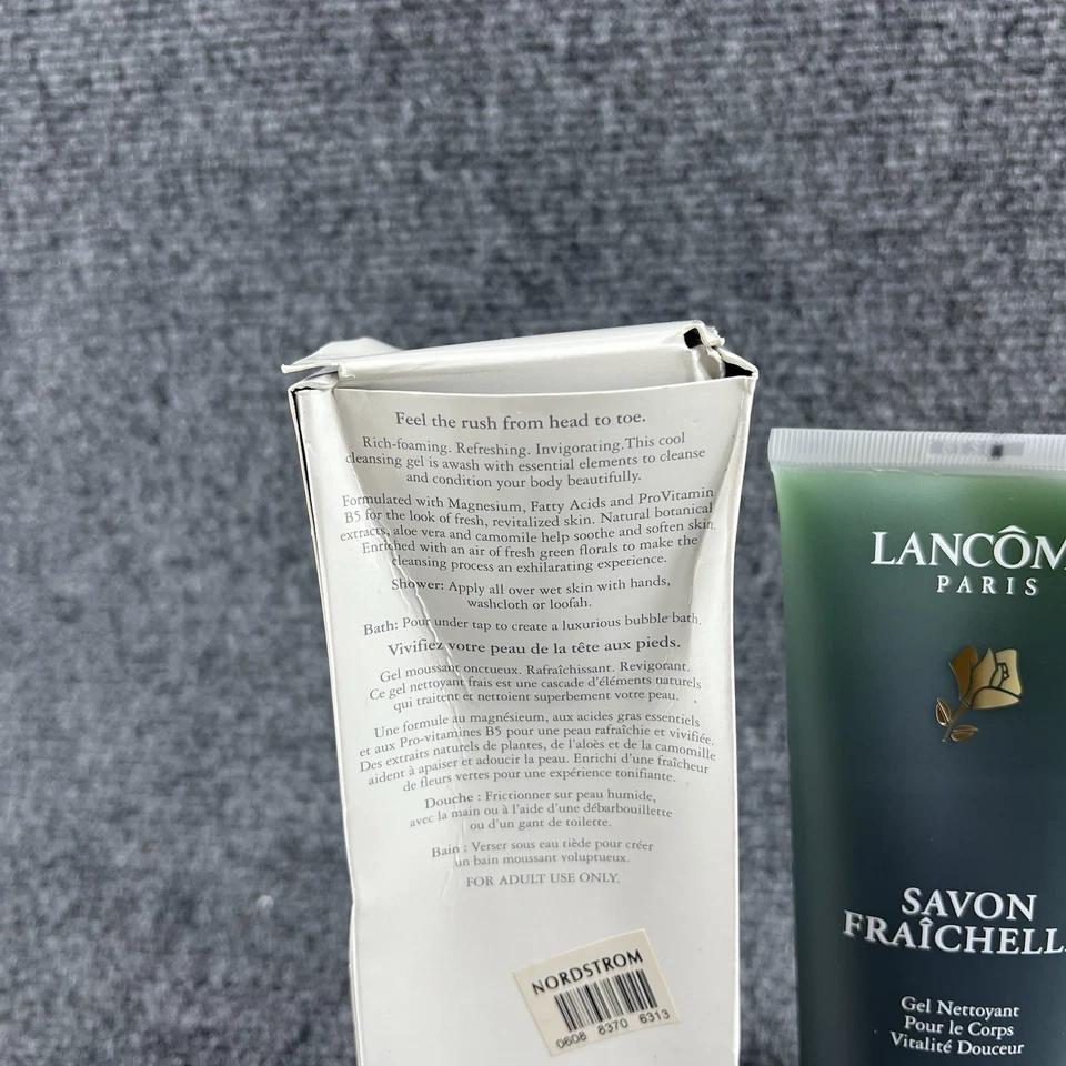 Limpiador corporal Lancome Savon Fraichelle 6,8 oz 7C122 (2012) caja nueva - Imagen 4 de 4