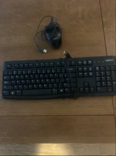 Logitech Mouse and Keyboard Bundle with All Cabling.