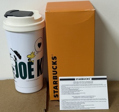 New Starbucks X Snoopy Stainless Steel Insulated Mug 16oz Coffee new-starbucks-x-snoopy-stainless-steel-insulated-mug-16oz-coffee
