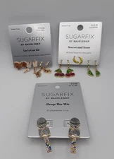Lot Of 3 SUGARFIX BaubleBar Lets Get Lit , Drop The Mic, Sweet & Sour NWT