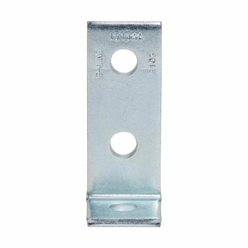 B-Line 90° Corner Angle, 3 Holes, 4-1/8" L x 1-5/8" W x 7/32" THK