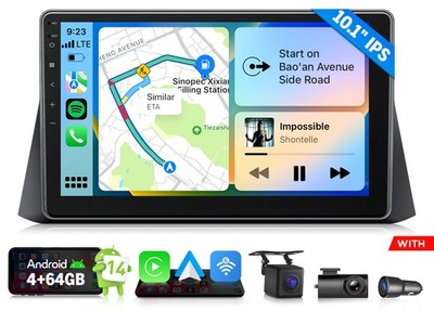 For Honda Accord 2008-2012 Android 14 Head Unit Wireless CarPlay GPS Navigation