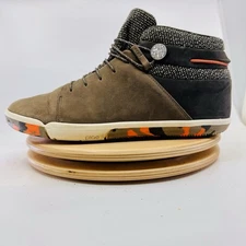 Plae Abra Waterproof High Top Shoes Men’s 9 Retro City Classic Sneakers brown