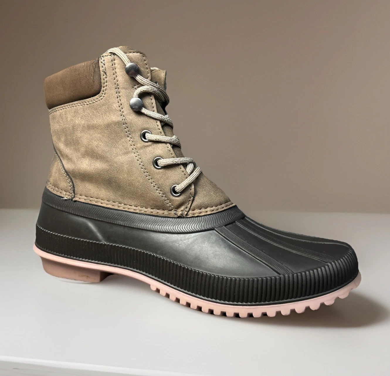 Alpine Woods Harper II Duck Boots Men’s 10M Waterproof Faux Fur Lined Winter
Opens in a new window o