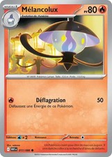 Carte Pokémon Mélancolux 17/86 FR WHT EV10.5 Flamme Blanche 