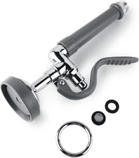 Pre Rinse Sprayer Commercial Sink Sprayer Head Spray Valve,1.42Gpm Restaurant Si