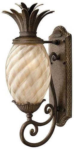 Hinkley Plantation 22" High Pearl Bronze Outdoor Wall Light - Picture 2 of 4