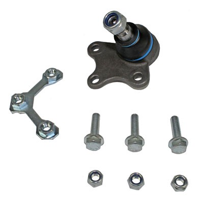 Metzger Trag-/FüHrungsgelenk 57005011 KIT + FüR Vag, Vorderachse Links, Unten-image