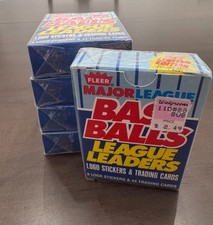 1988 Fleer Baseball League Leaders Sealed Set 44 Cards Mattingly Canseco McGwire