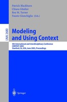 Modeling And Using Context Patrick Blackburn (U. A.) Taschenbuch Englisch 2003