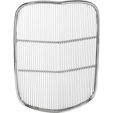 1932 Polished Stainless Steel Lo-boy Ford Hotrod Grille Insert Chopped 4-12
