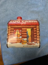 Vintage Log Cabin Syrup 100th Anniversary Tin General Foods 1887-1987