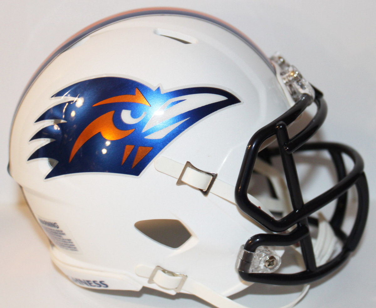 2021 UTSA Roadrunners Custom Riddell Mini Helmet vs San Diego