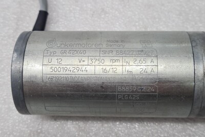 Y.M Dunkermotoren GR 42X40 Brushed DC Motor BG1CLF PLG42S | eBay