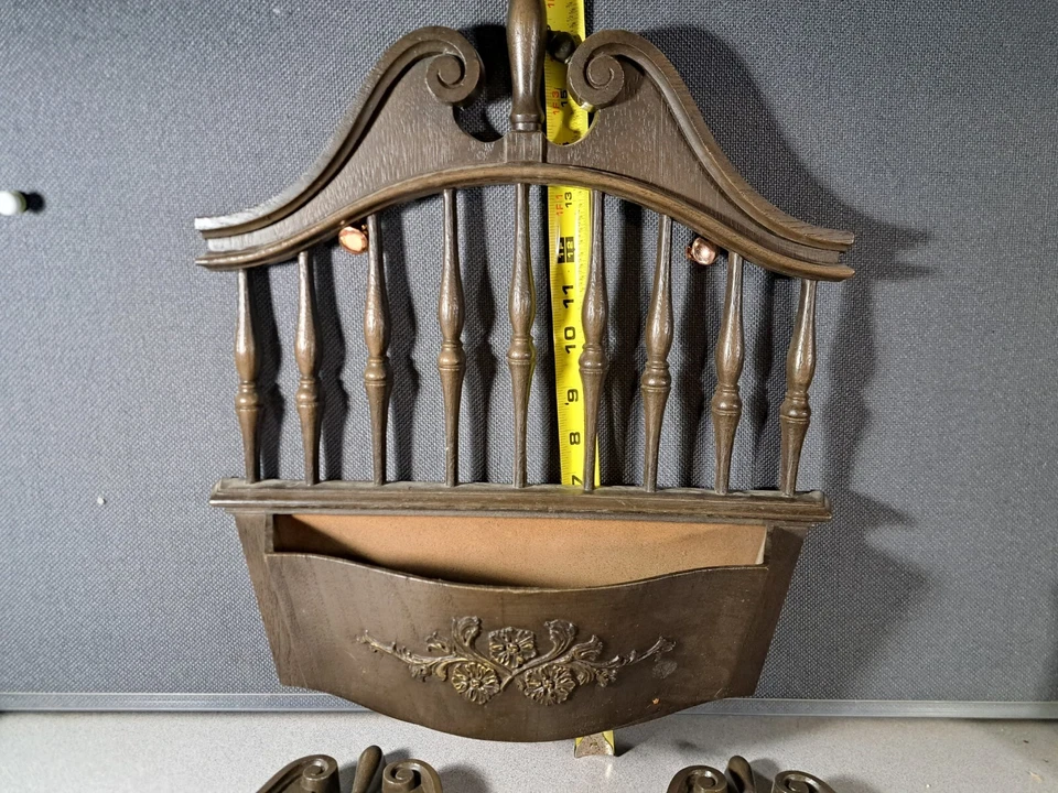 Jardinera y candelabros montados en la pared Homco decoración del hogar #4165BMT Foto 4 de 4