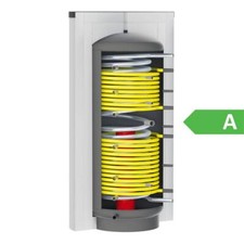 Solarbayer 700 Liter Hygiene-Kombispeicher HSK-&Ouml;KO-700-Plus Edelstahlwellrohr