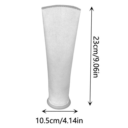 5 Stück 230*105 mm Mikron Meeresfilter Socke Beutel Ring Fischsumpf Aquarium Tank weiß - Bild 2 von 24