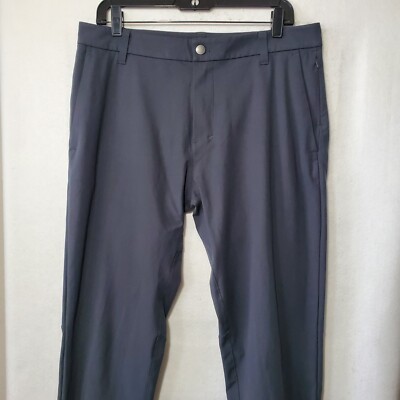 Lululemon Pants Men's 33 Performance ABC Travel Golf Pant Blue 33X33 Slim  Fit