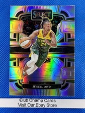 2024 #6 Jewell Loyd Panini Select WNBA Concourse Silver Prizm Storm