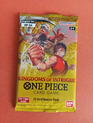 One Piece TCG - Kingdoms of Intrigue  - OP-04 - Booster - englisch