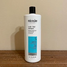 Nioxin Pro Clinical 3 Scalp + Hair Shampoo 33.8 oz fresh new packaging