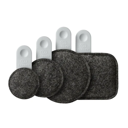Tandem Drums DR-X4-FMIX-GRY Drops Drum Damper Pad Set