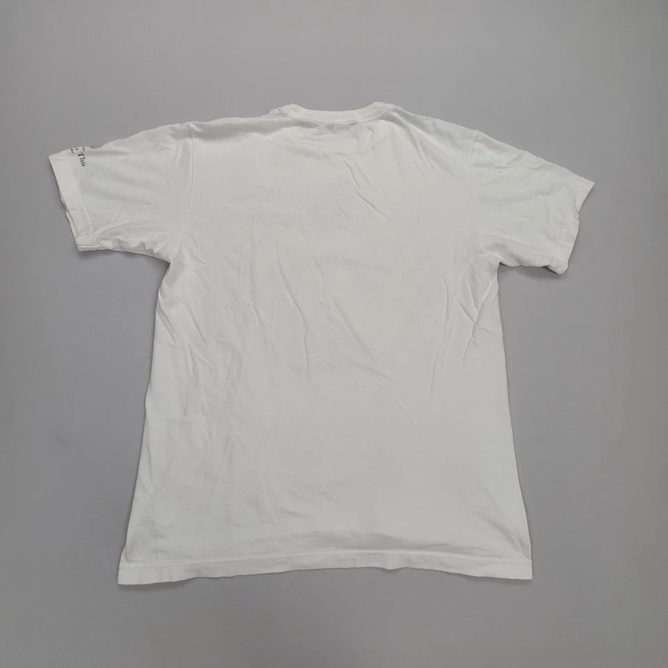 Volcom Shirt Adult Large White Mr Plant Casual Outdoors Comfort Mens - Image 2 of 4