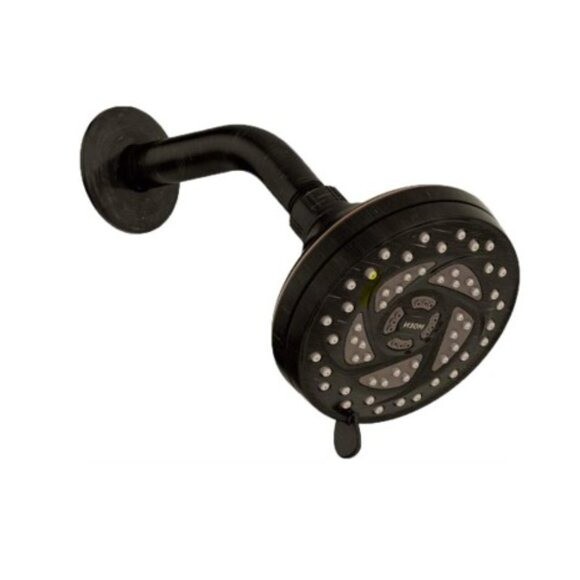 Moen Propel 5-Spray 4.5 inch Diameter Fixed Shower Head in Mediterranean Bronze