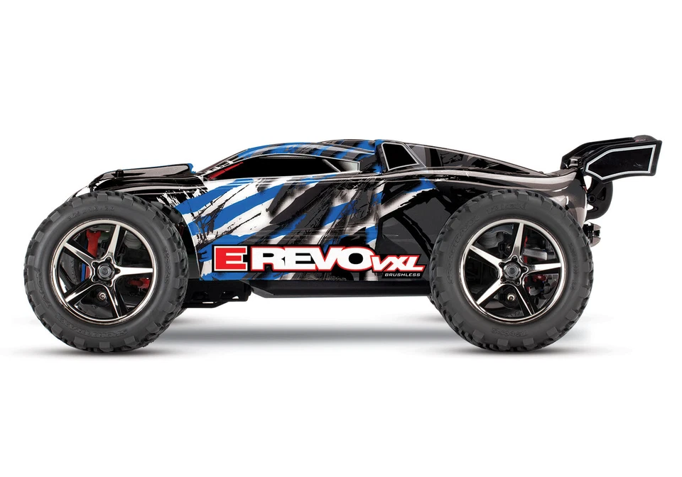 Traxxas RC Elektro Buggy E-Revo 4WD 1:16 2,4 Ghz RTR blauX TRX71076-8 - Bild 3 von 4