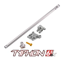 7075 CENTER BRACE MOUNT SUPPORT BAR BODY POST AR330230 FOR ARRMA 1/8 TYPHON 6S